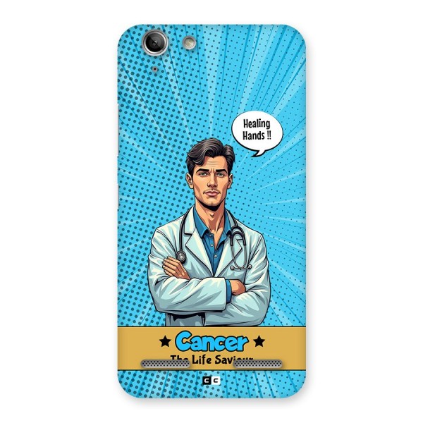 Saviour Cancer Back Case for Vibe K5
