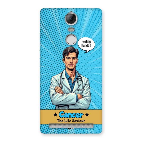 Saviour Cancer Back Case for Vibe K5 Note