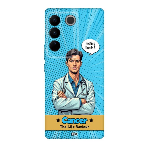 Saviour Cancer Back Case for Vivo V27