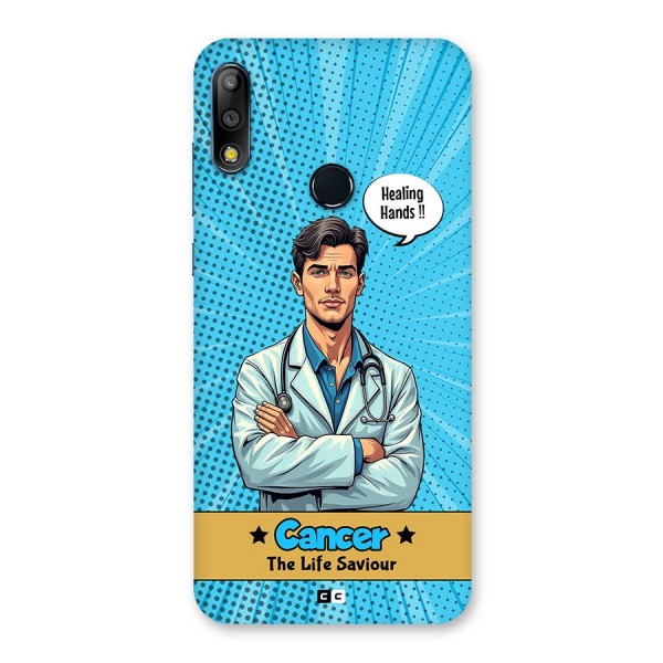 Saviour Cancer Back Case for Zenfone Max Pro M2