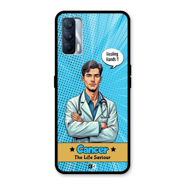 Saviour Cancer Glass Back Case for Realme X7