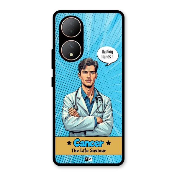 Saviour Cancer Glass Back Case for Vivo Y100A