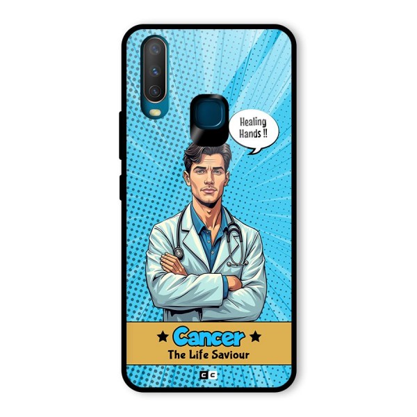 Saviour Cancer Glass Back Case for Vivo Y15