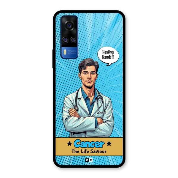 Saviour Cancer Glass Back Case for Vivo Y31