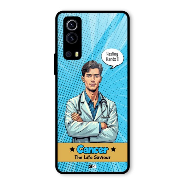 Saviour Cancer Glass Back Case for Vivo iQOO Z3