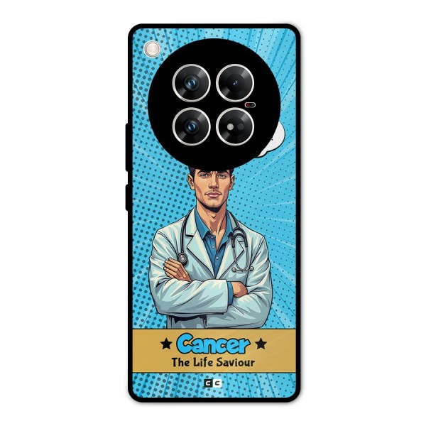Saviour Cancer Metal Back Case for Infinix Zero 40 5G
