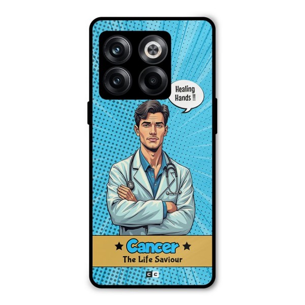 Saviour Cancer Metal Back Case for OnePlus 10T