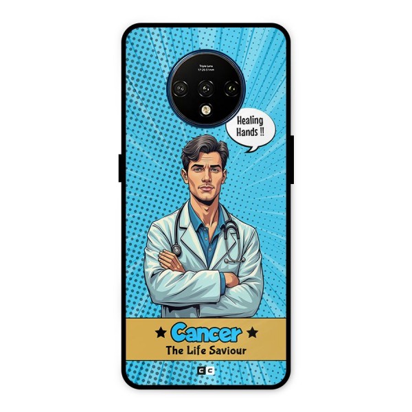 Saviour Cancer Metal Back Case for OnePlus 7T