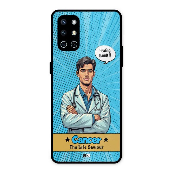 Saviour Cancer Metal Back Case for OnePlus 9R