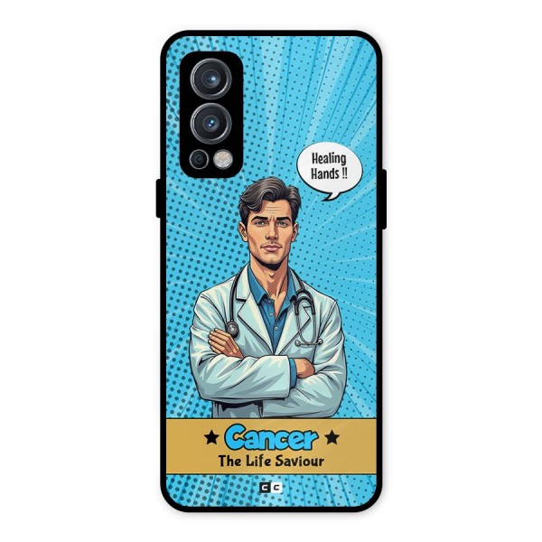 Saviour Cancer Metal Back Case for OnePlus Nord 2 5G