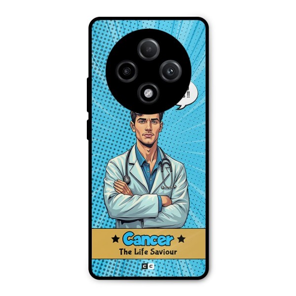Saviour Cancer Metal Back Case for Oppo F27 Pro Plus