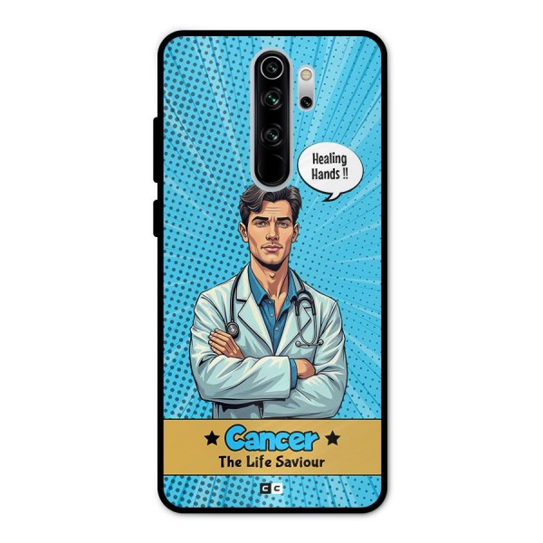 Saviour Cancer Metal Back Case for Redmi Note 8 Pro