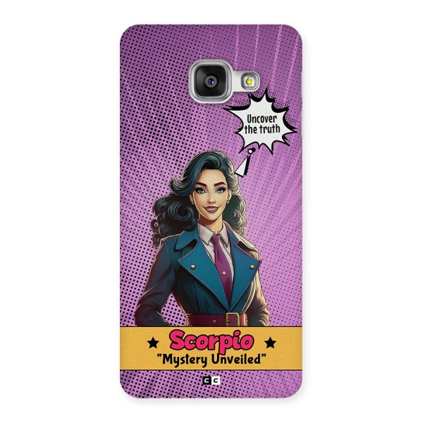 Scorpio Mystery Back Case for Galaxy A3 (2016)