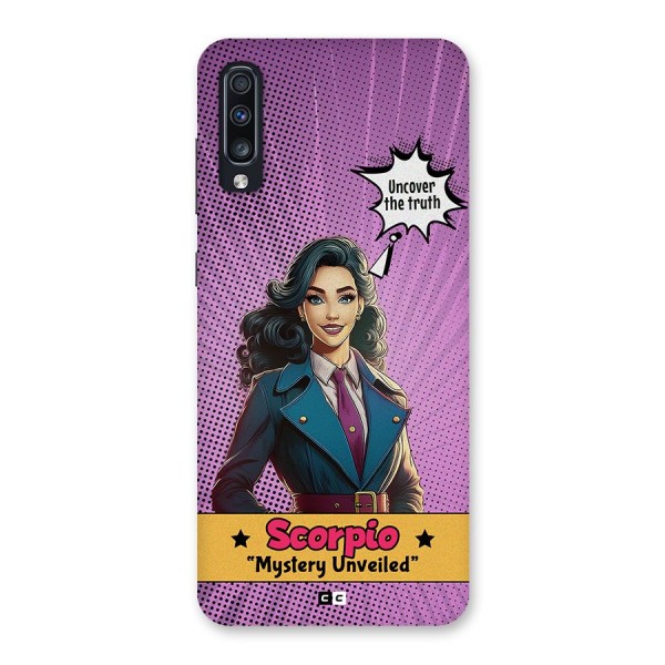 Scorpio Mystery Back Case for Galaxy A70