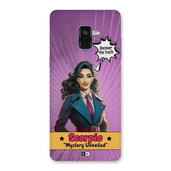 Scorpio Mystery Back Case for Galaxy A8 Plus