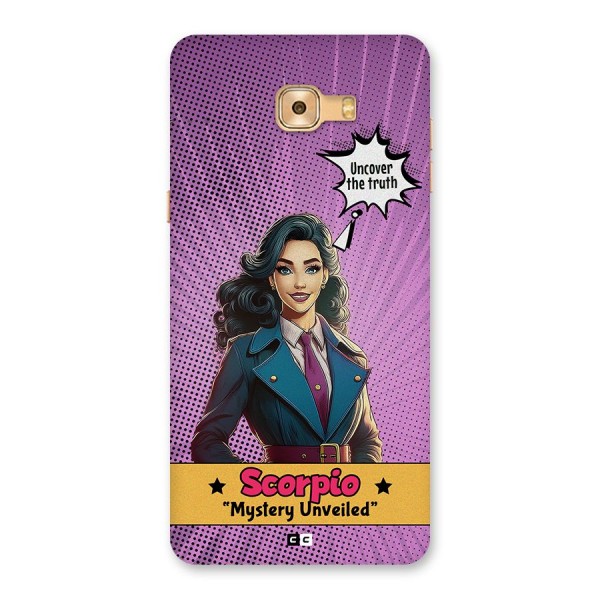 Scorpio Mystery Back Case for Galaxy C9 Pro
