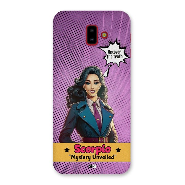 Scorpio Mystery Back Case for Galaxy J6 Plus