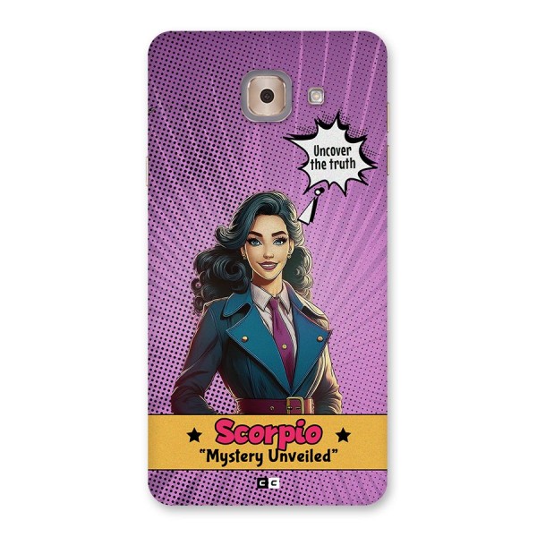 Scorpio Mystery Back Case for Galaxy J7 Max
