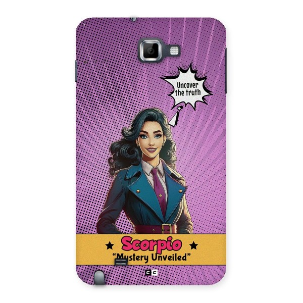 Scorpio Mystery Back Case for Galaxy Note