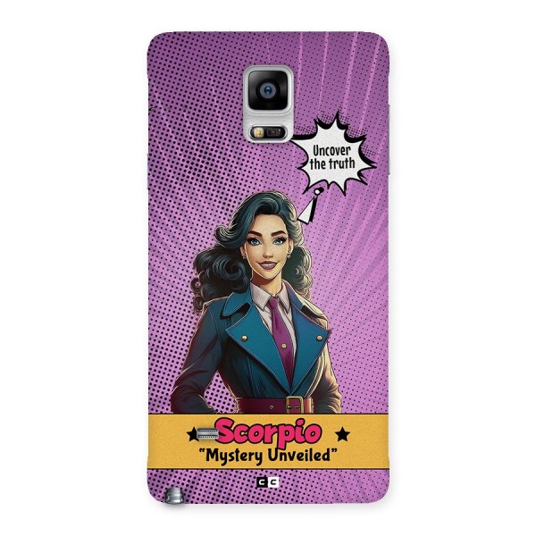 Scorpio Mystery Back Case for Galaxy Note 4