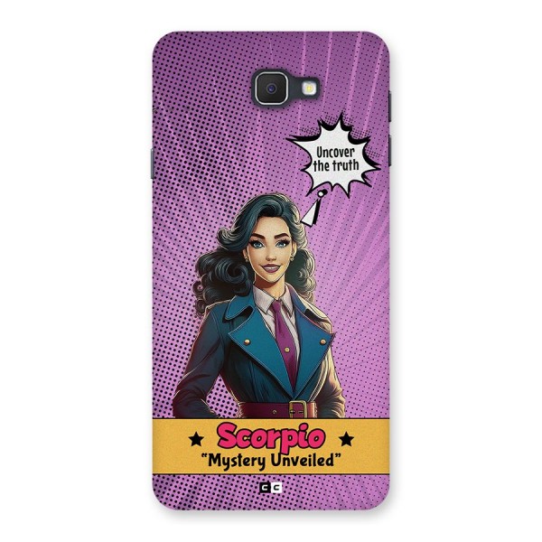 Scorpio Mystery Back Case for Galaxy On7 2016