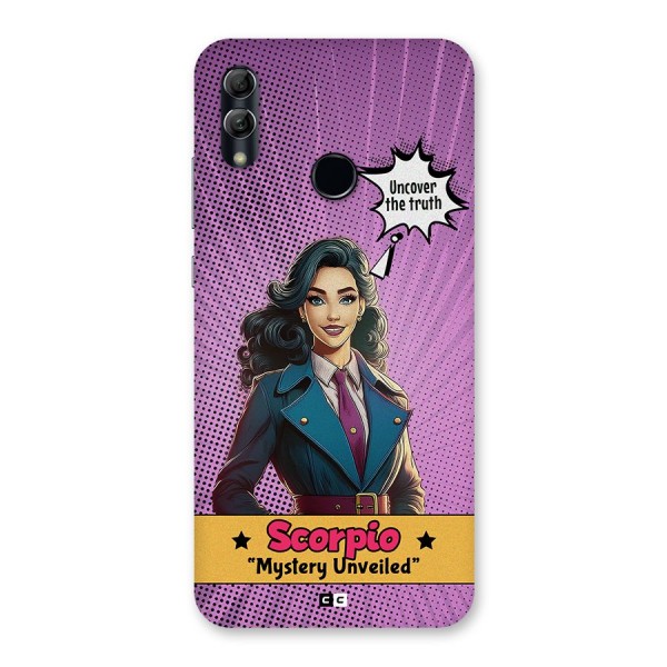 Scorpio Mystery Back Case for Honor 10 Lite