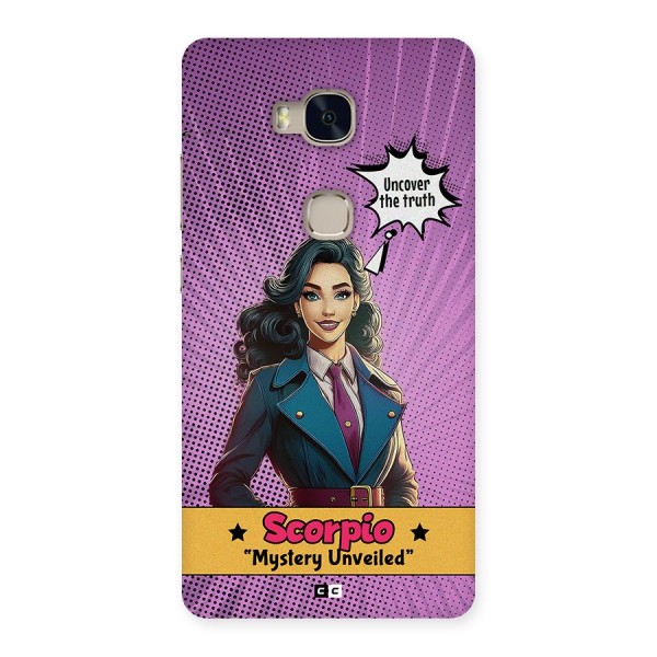 Scorpio Mystery Back Case for Honor 5X