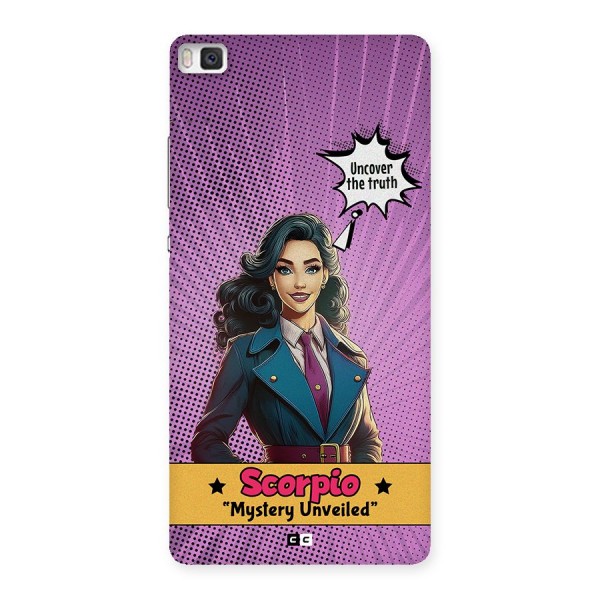 Scorpio Mystery Back Case for Huawei P8