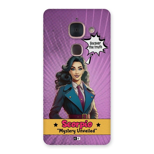 Scorpio Mystery Back Case for Le Max 2