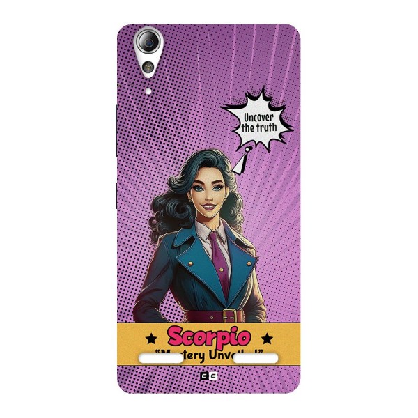 Scorpio Mystery Back Case for Lenovo A6000