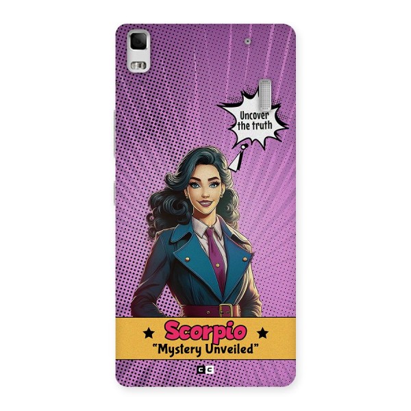 Scorpio Mystery Back Case for Lenovo K3 Note
