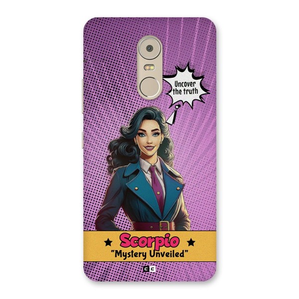 Scorpio Mystery Back Case for Lenovo K6 Note