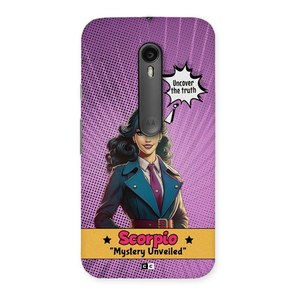 Scorpio Mystery Back Case for Moto G3