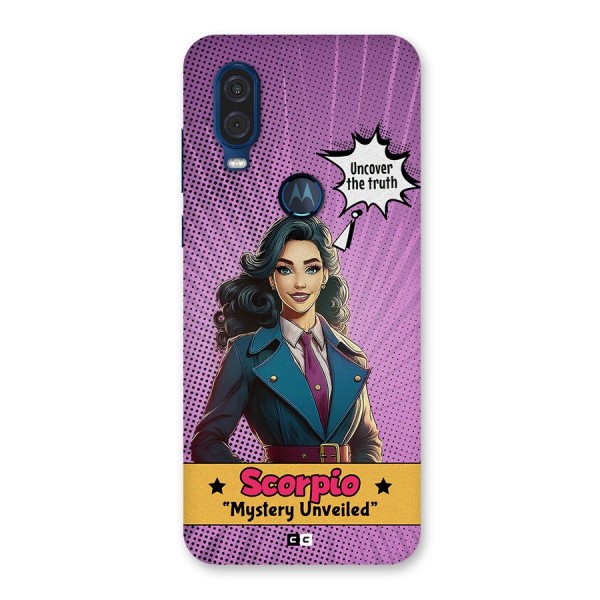 Scorpio Mystery Back Case for Motorola One Vision