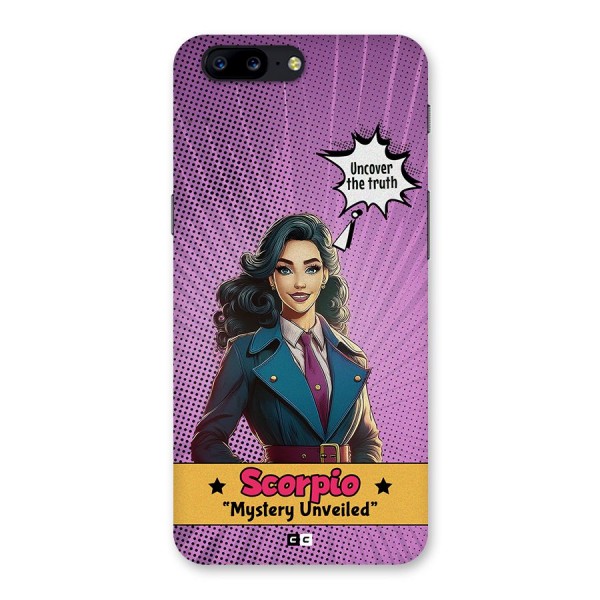 Scorpio Mystery Back Case for OnePlus 5