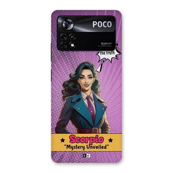 Scorpio Mystery Back Case for Poco X4 Pro 5G