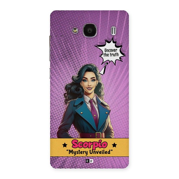 Scorpio Mystery Back Case for Redmi 2