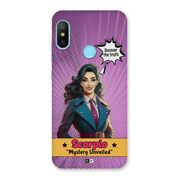 Scorpio Mystery Back Case for Redmi 6 Pro
