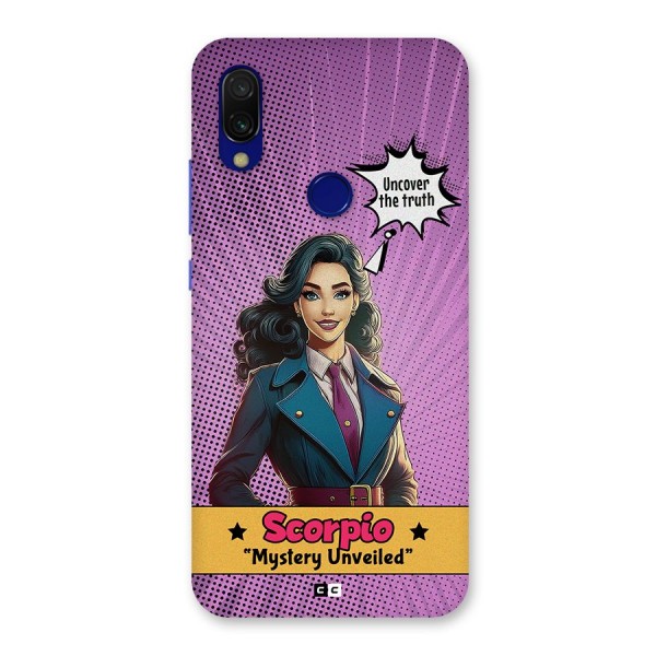 Scorpio Mystery Back Case for Redmi 7