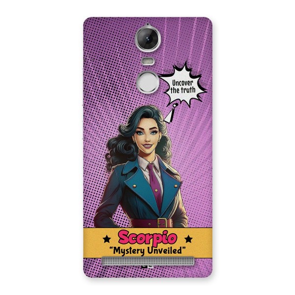 Scorpio Mystery Back Case for Vibe K5 Note