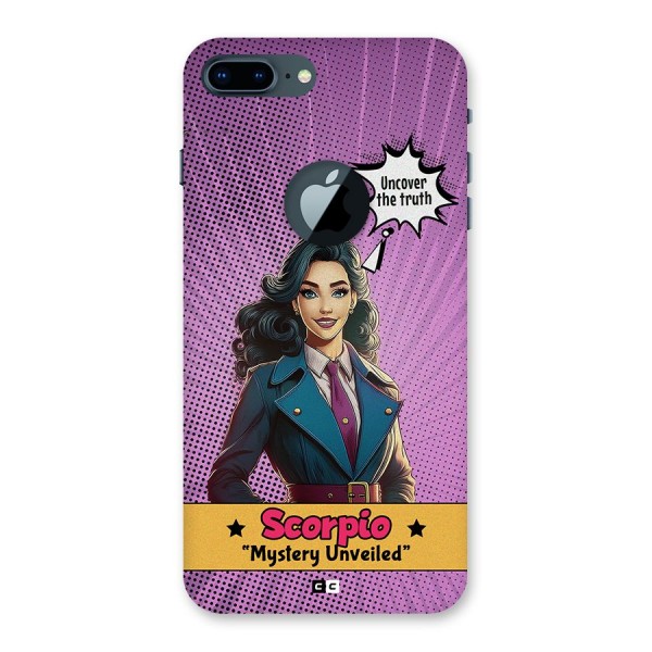 Scorpio Mystery Back Case for iPhone 7 Plus Logo Cut
