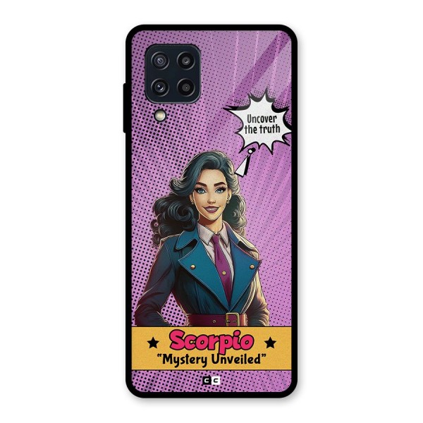Scorpio Mystery Glass Back Case for Galaxy M32