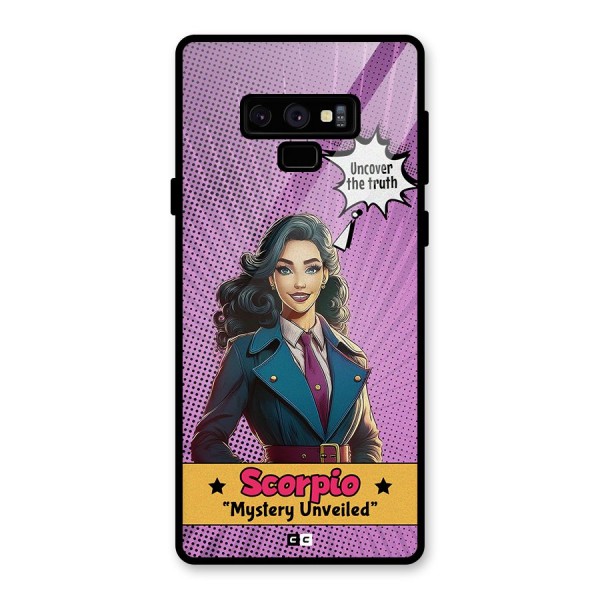 Scorpio Mystery Glass Back Case for Galaxy Note 9