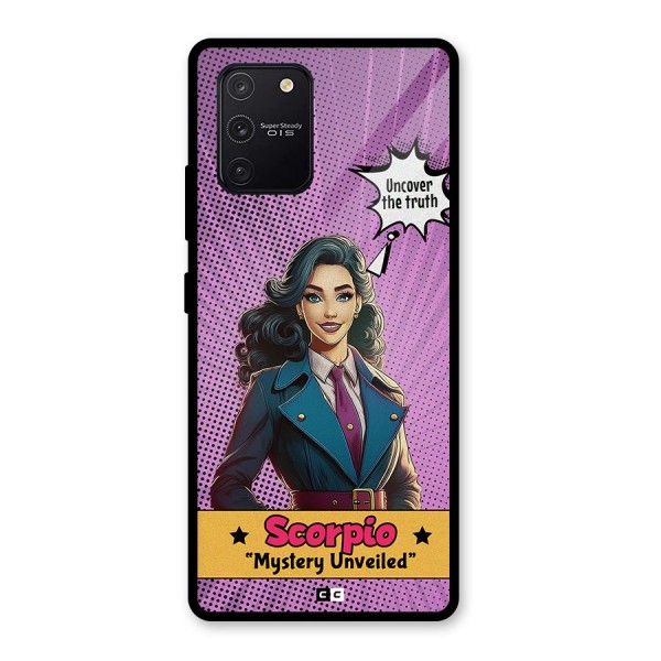 Scorpio Mystery Glass Back Case for Galaxy S10 Lite