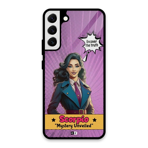 Scorpio Mystery Glass Back Case for Galaxy S22 Plus 5G