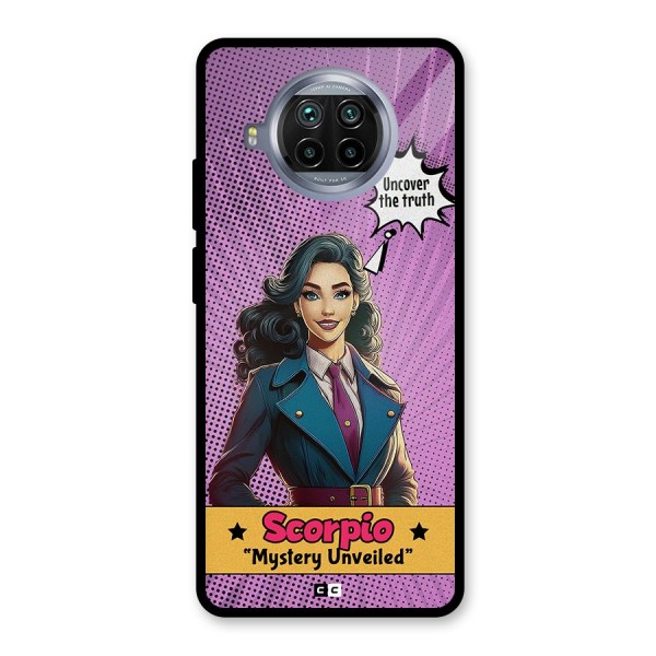 Scorpio Mystery Glass Back Case for Mi 10i