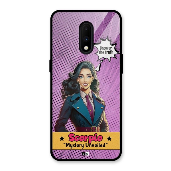 Scorpio Mystery Glass Back Case for OnePlus 7