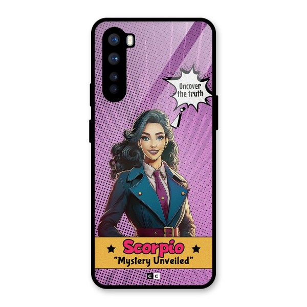 Scorpio Mystery Glass Back Case for OnePlus Nord