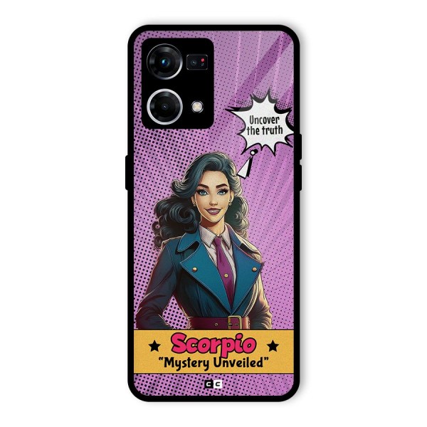 Scorpio Mystery Glass Back Case for Oppo F21s Pro 4G