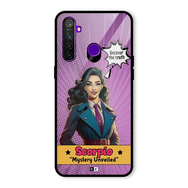 Scorpio Mystery Glass Back Case for Realme 5 Pro